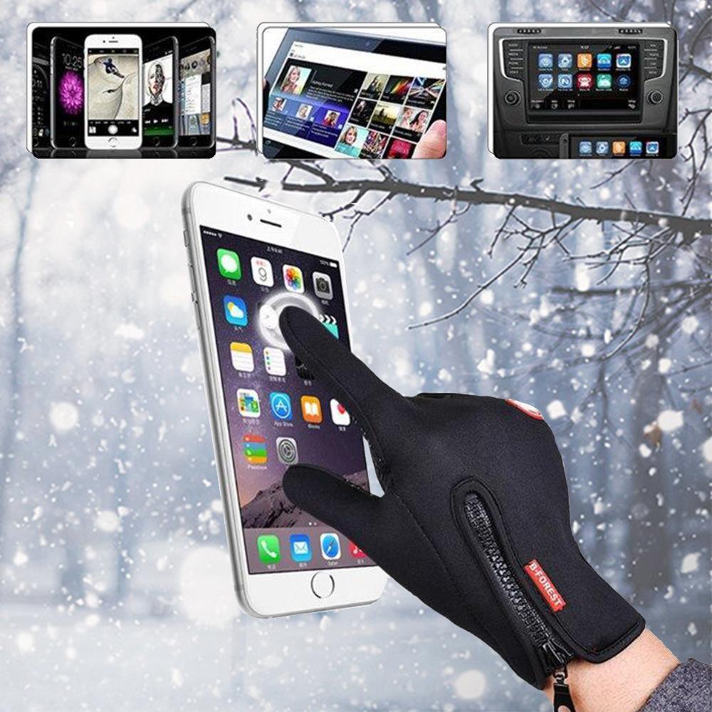 Adjustable Lightweight Waterproof Touchscreen Gloves