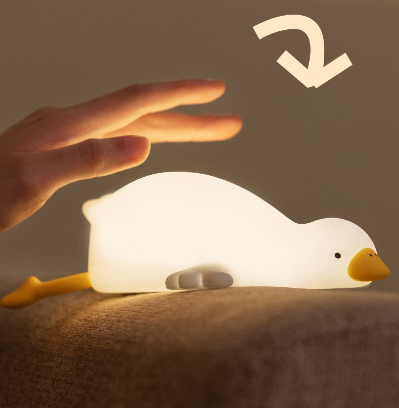 Adorable LED Goose Touch Activated Night Lights