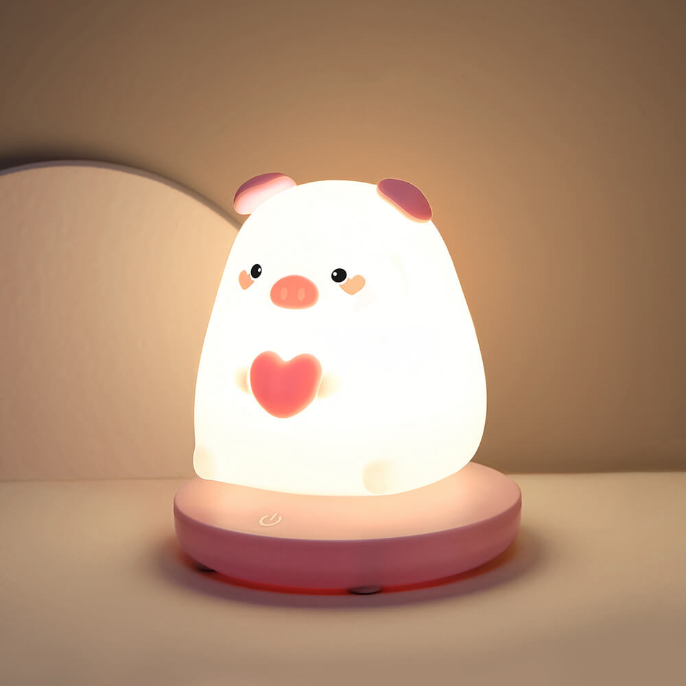 Animal-Shaped LED Night Light Table Lamp