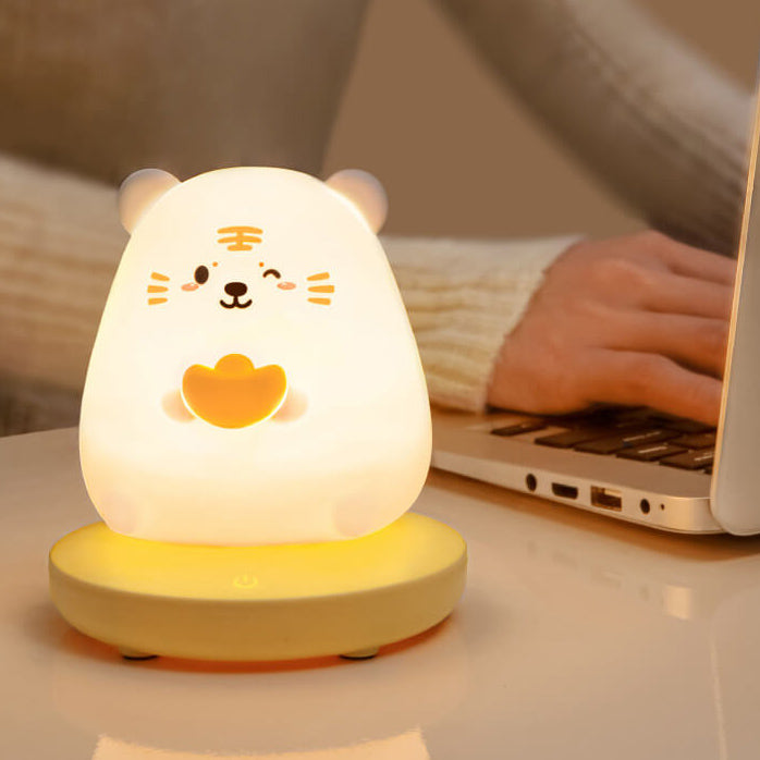 Animal-Shaped LED Night Light Table Lamp