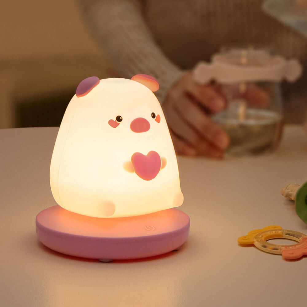 Animal-Shaped LED Night Light Table Lamp