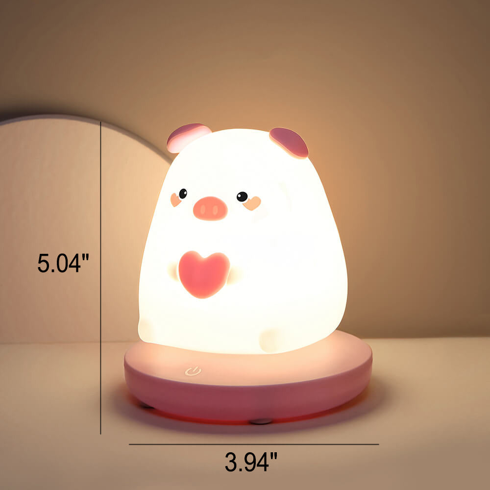 Animal-Shaped LED Night Light Table Lamp