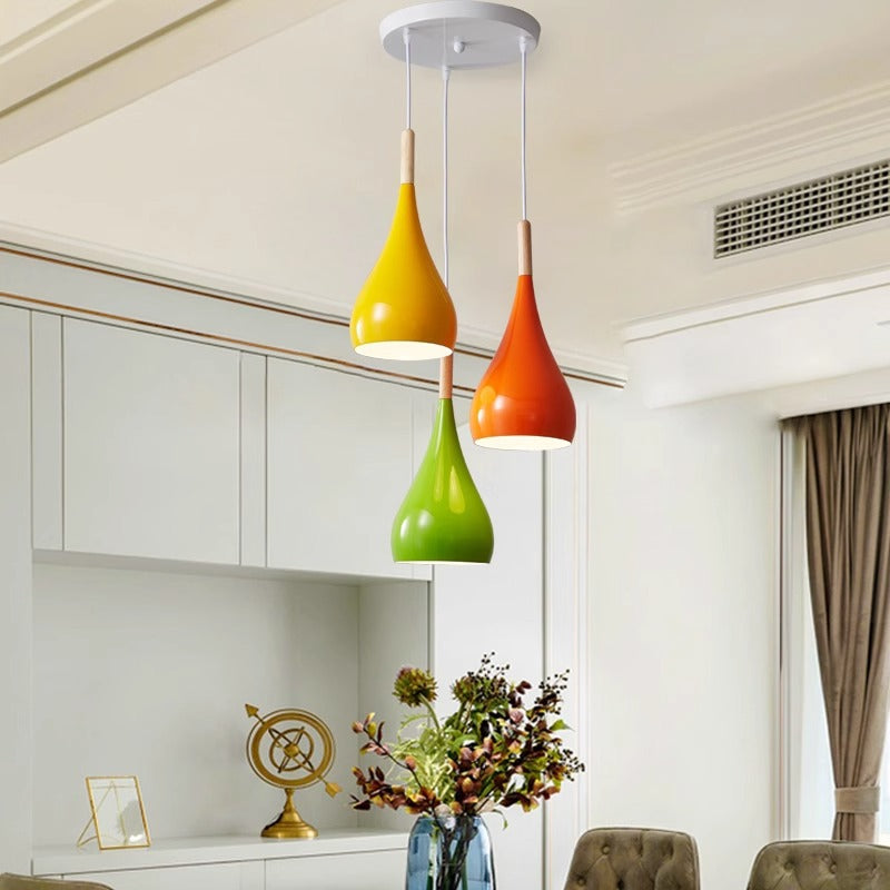 Pumpkin Weatherproof Pendant Light