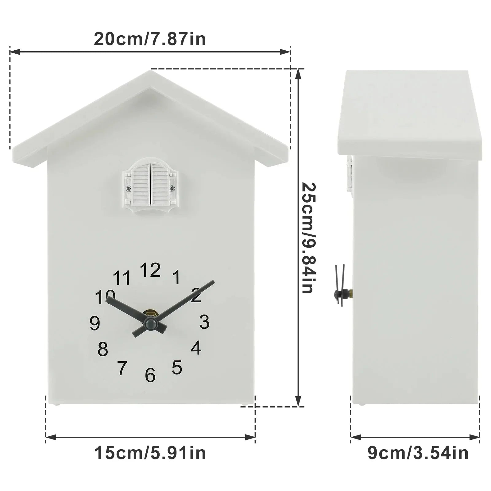 Battery-Operated Seasonal Wall Clock