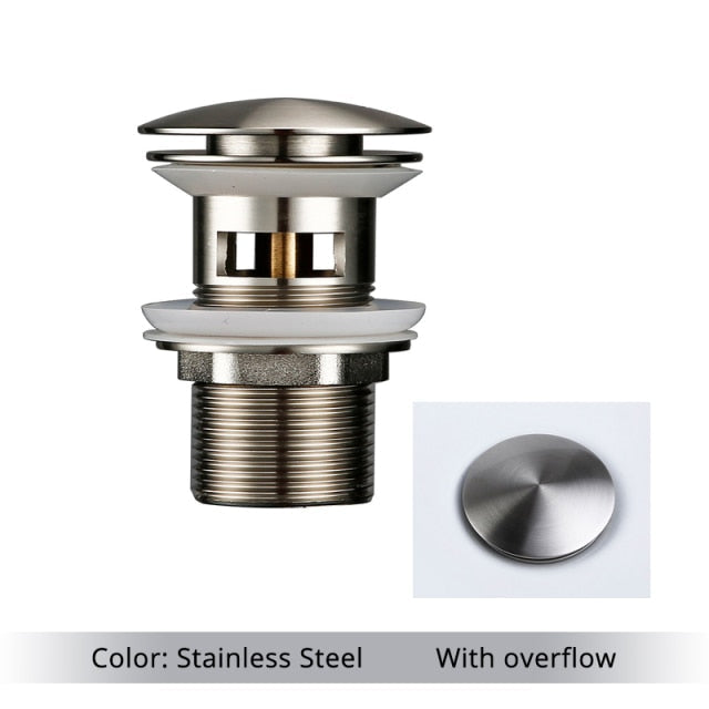 Brass Stainless Steel Sink Drain