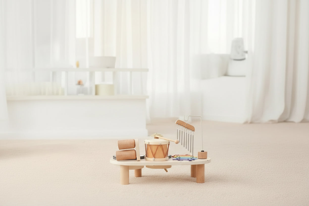 Children’s Wooden Musical Instrument Set