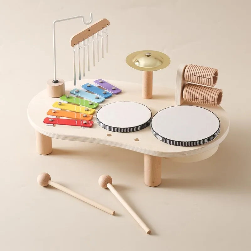 Children’s Wooden Musical Instrument Set
