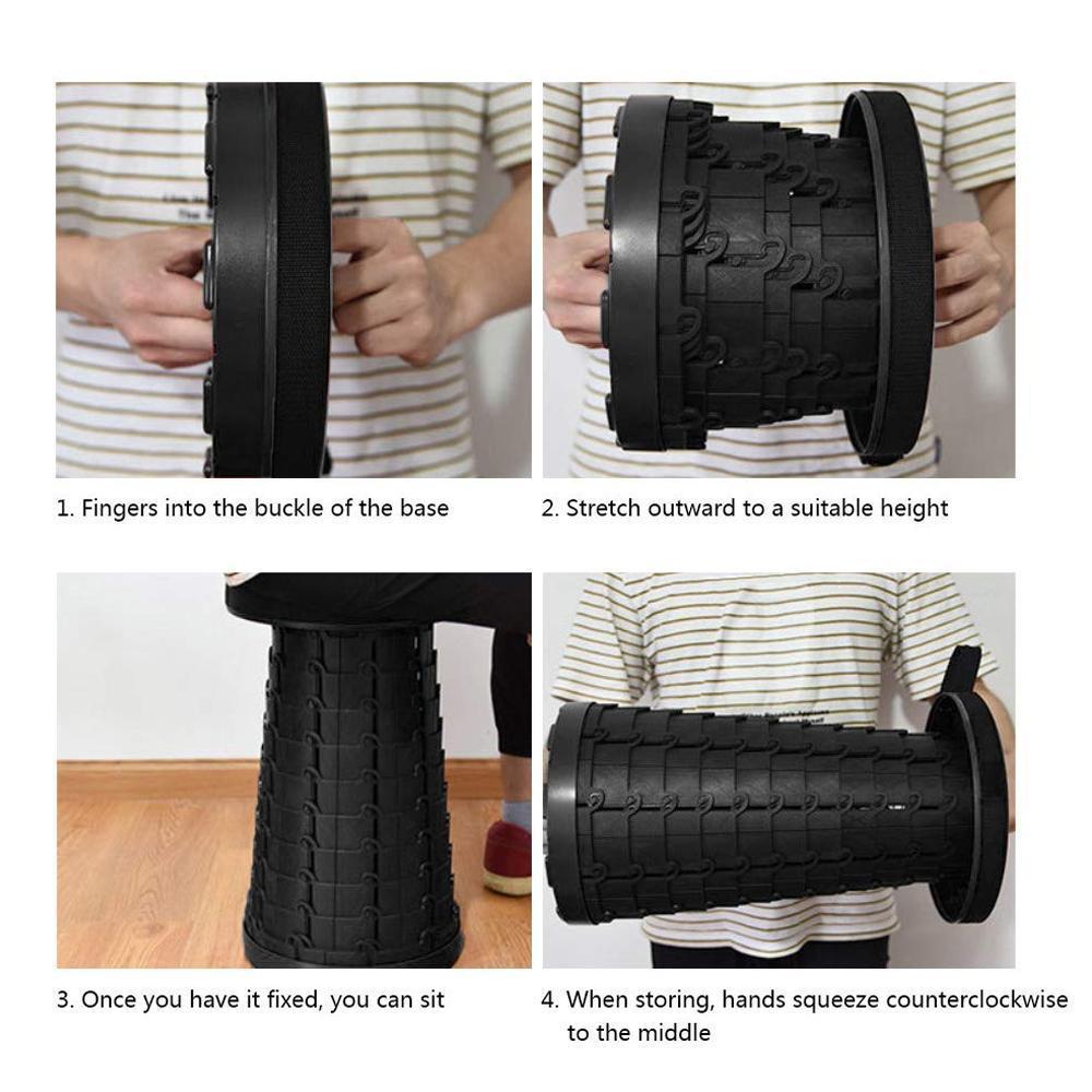 Collapsible Improved Folding Stool