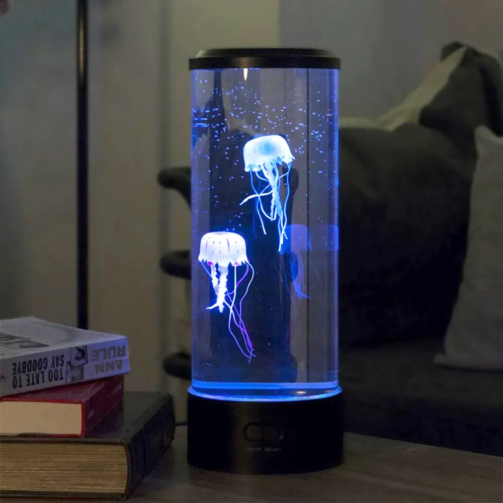 Jellyfish-Shaped LED lamp