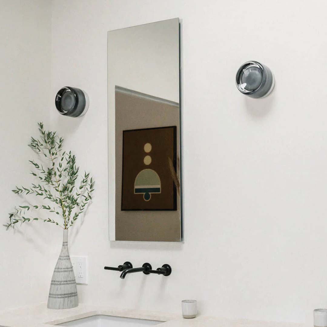 Compact LED Wall Lamp - Modern Acrylic and Aluminium Sconce Light for Indoor Wall Lighting