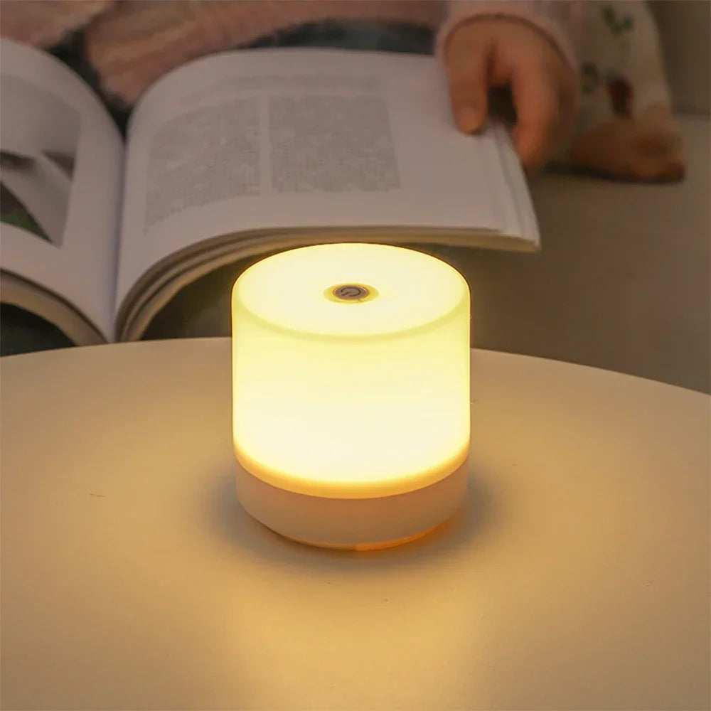 Compact Touch-Dimming LED Night Light