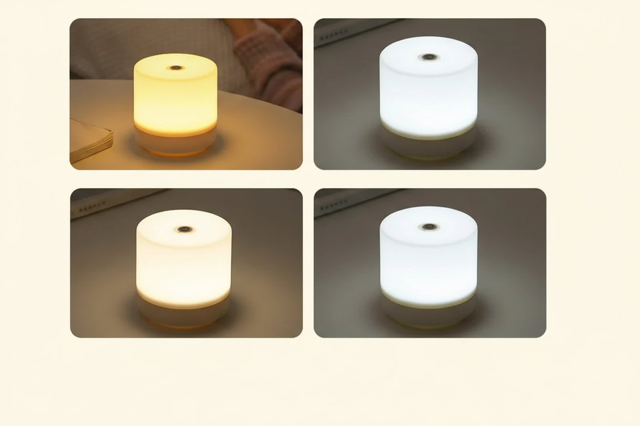Compact Touch-Dimming LED Night Light