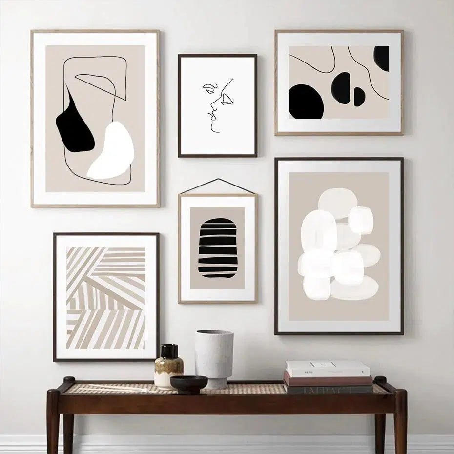 Contemporary Abstract Canvas Prints – Vibrant 280gsm Canvas Wall Art for Home and Office Decor