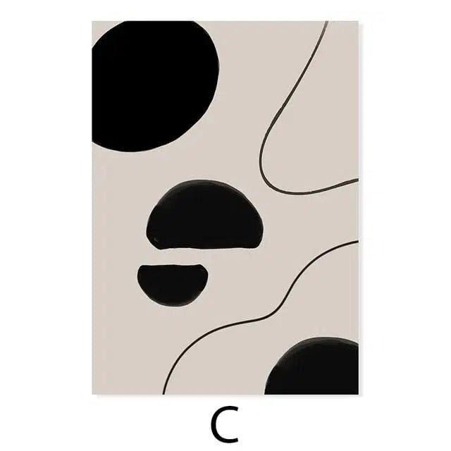 Contemporary Abstract Canvas Prints – Vibrant 280gsm Canvas Wall Art for Home and Office Decor