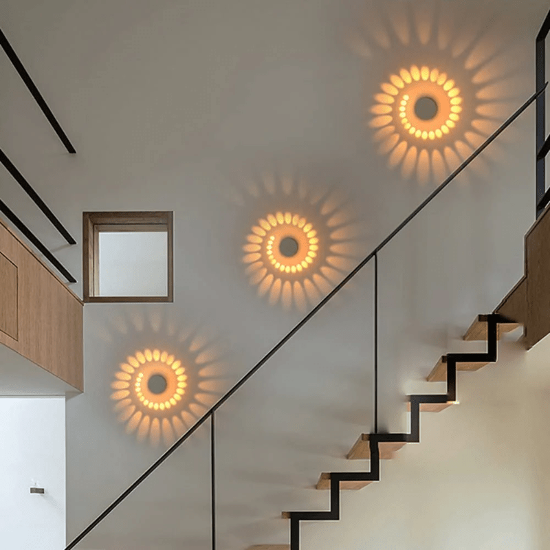 Curved Eye-Care Arc Floor Lamp