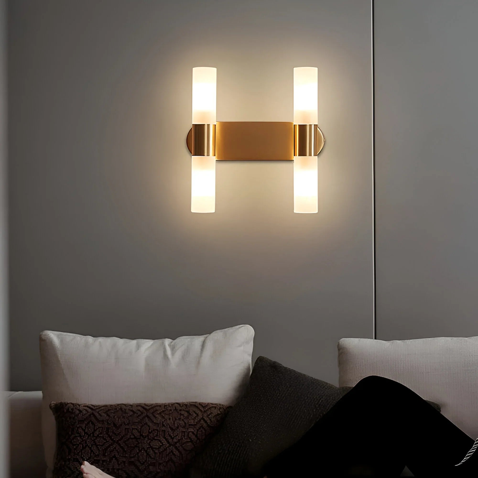 Cylindrical LED Wall Light with Three Size Options