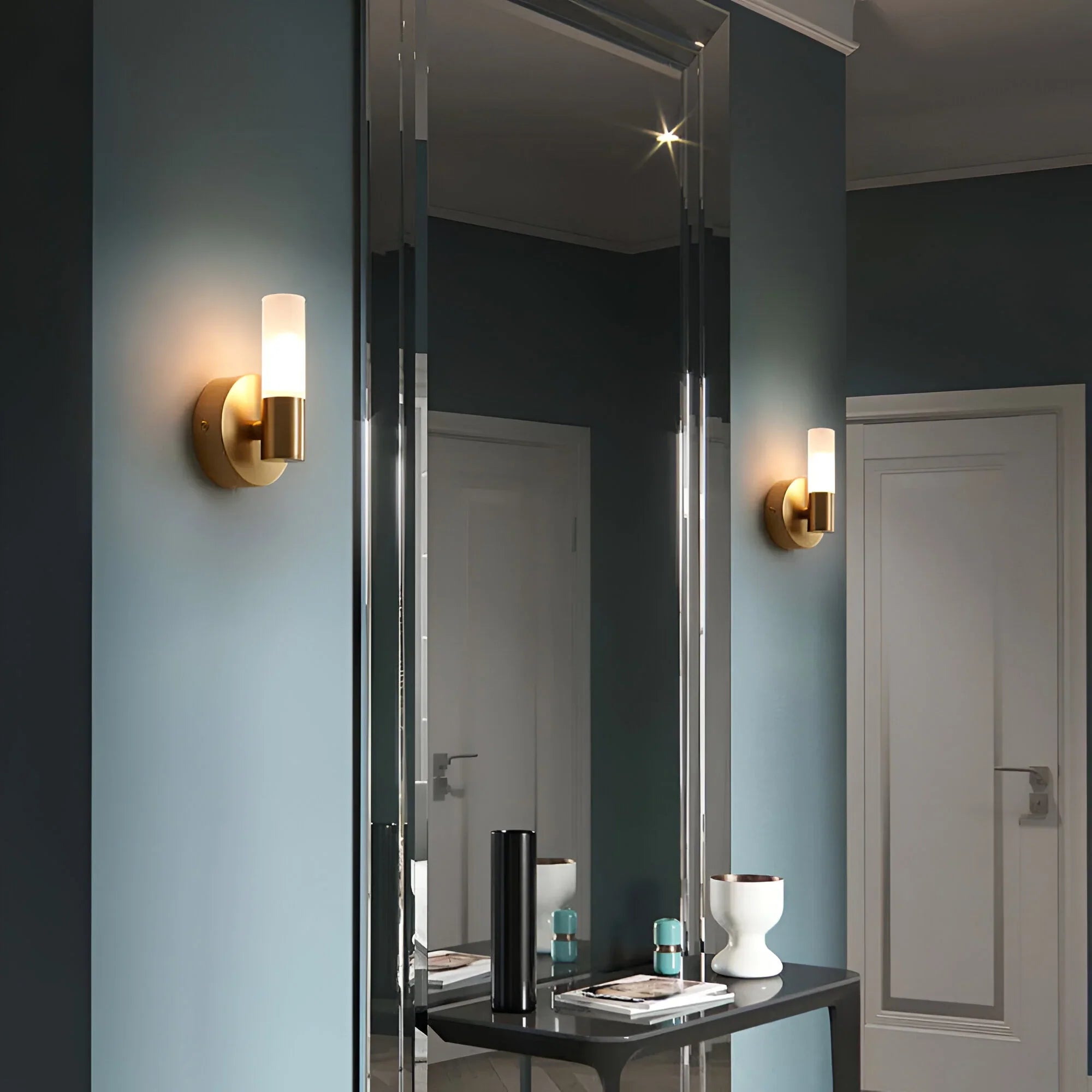 Cylindrical LED Wall Light with Three Size Options