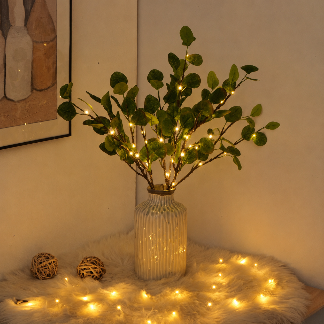 Decorative LED Vase Branches