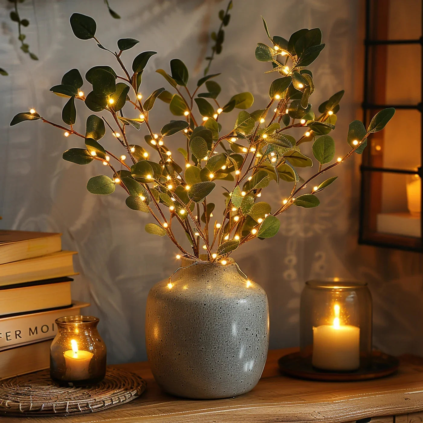 Decorative LED Vase Branches