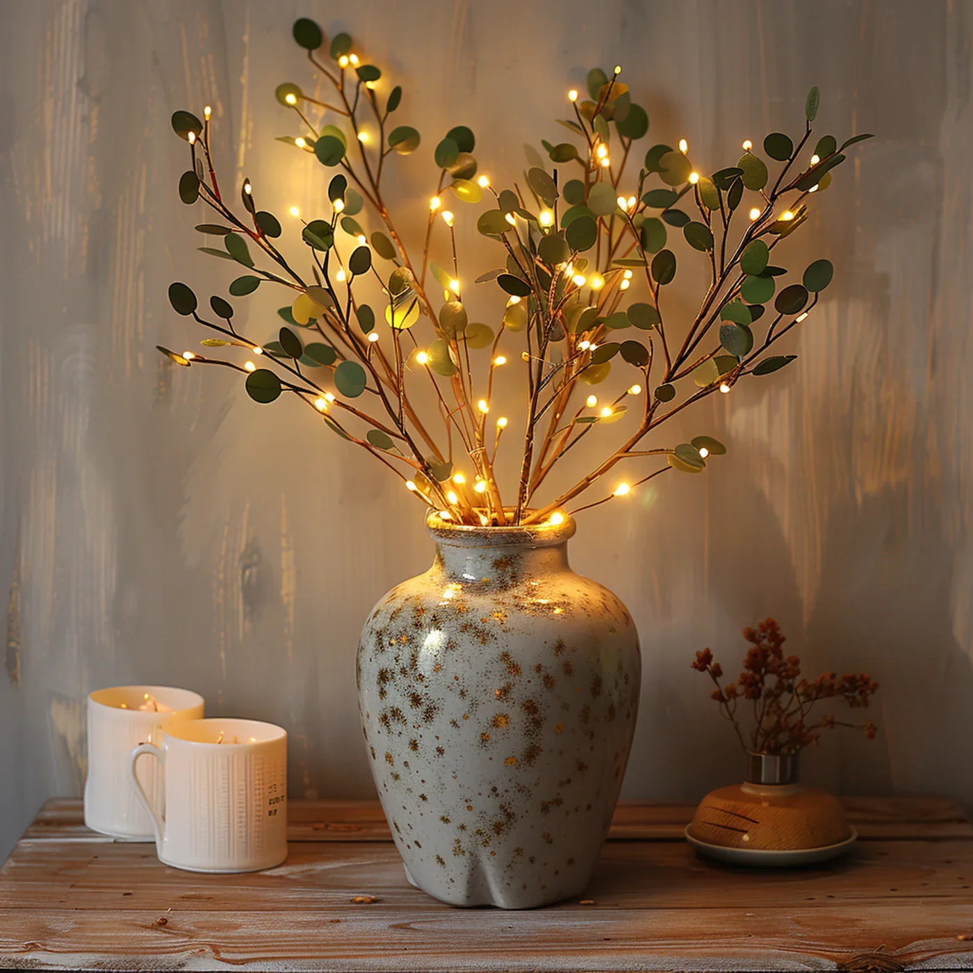 Decorative LED Vase Branches