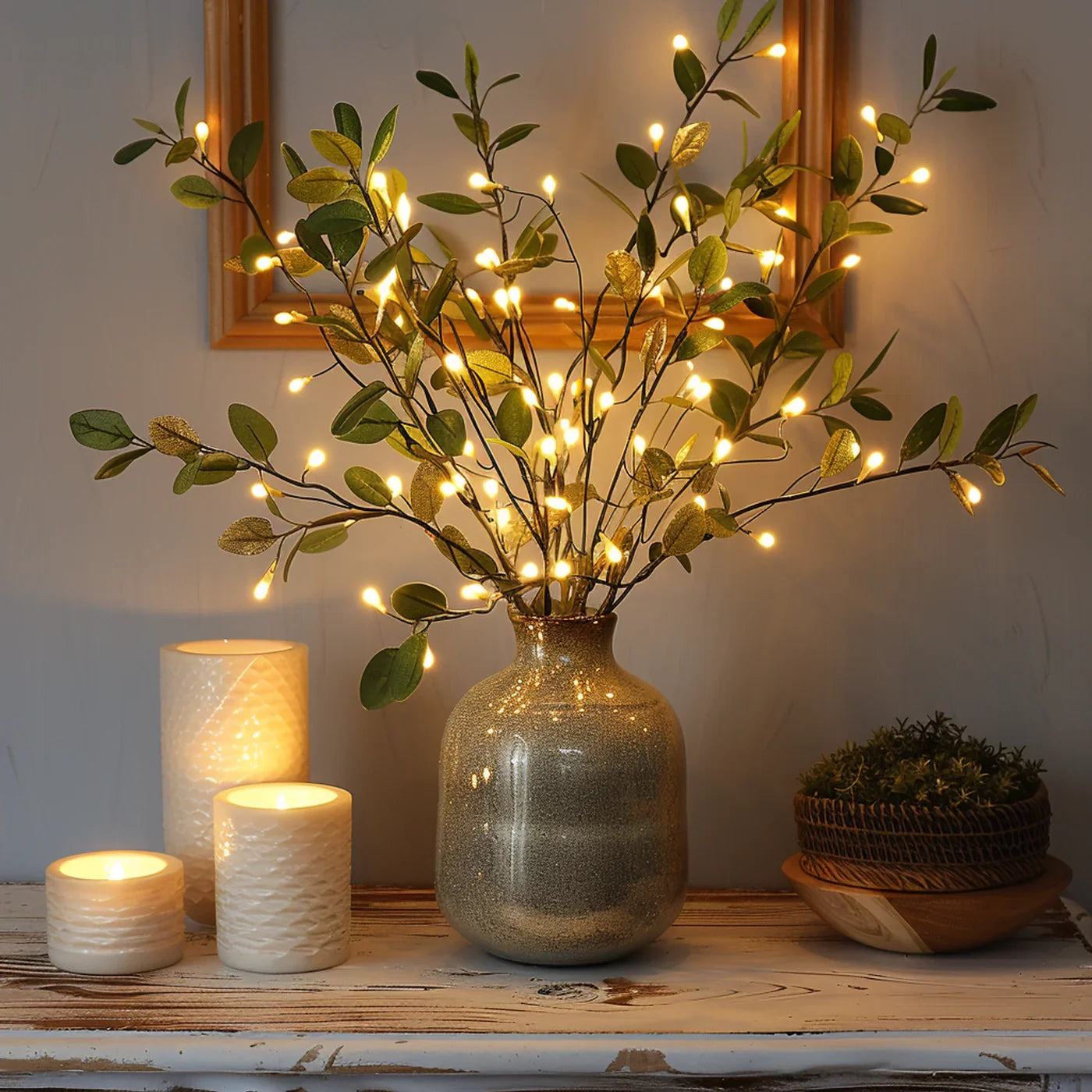 Decorative LED Vase Branches