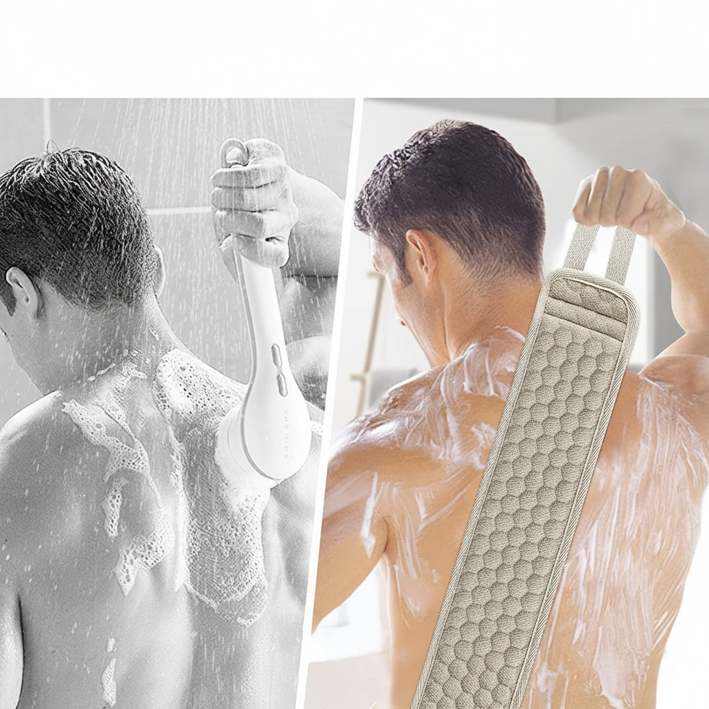 Deep-Cleansing Back Scrubber