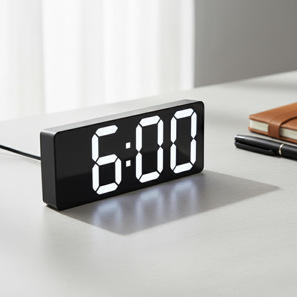 Digital LED Alarm Clock