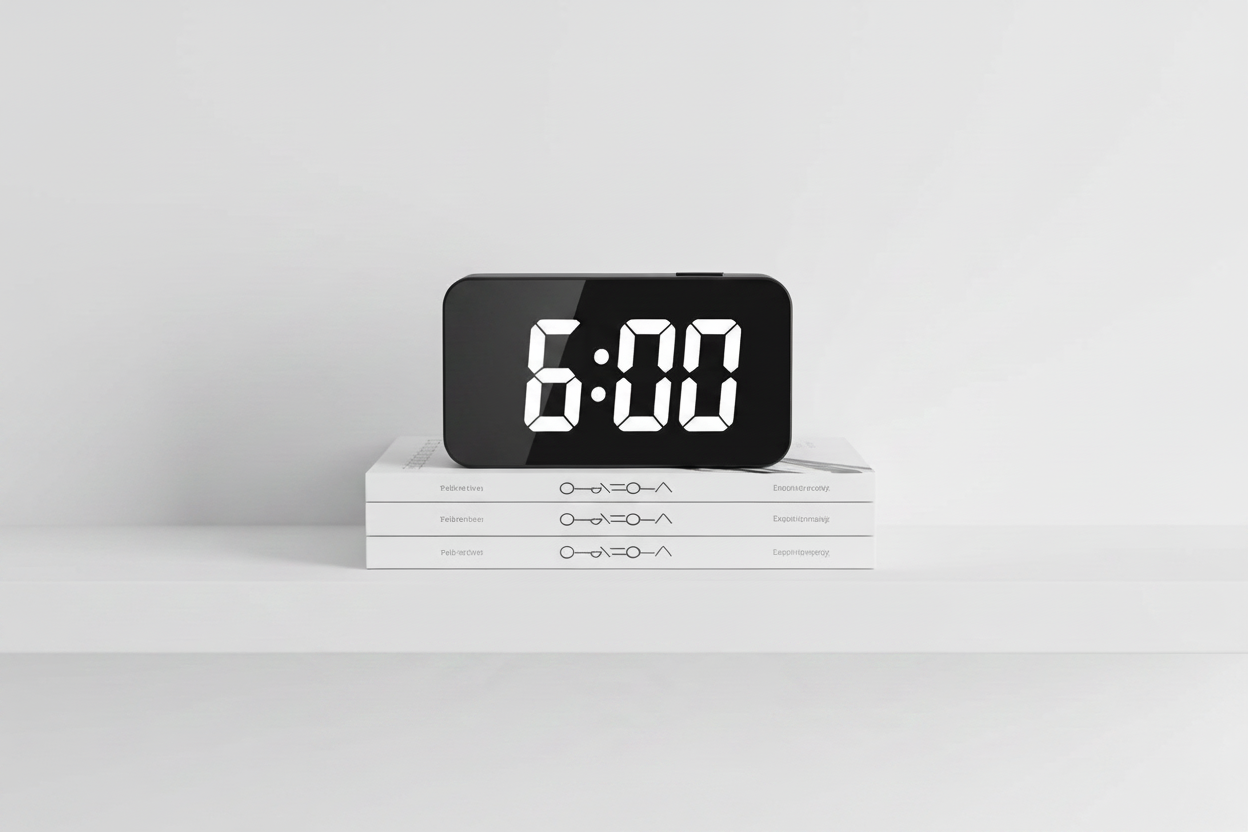 Digital LED Alarm Clock