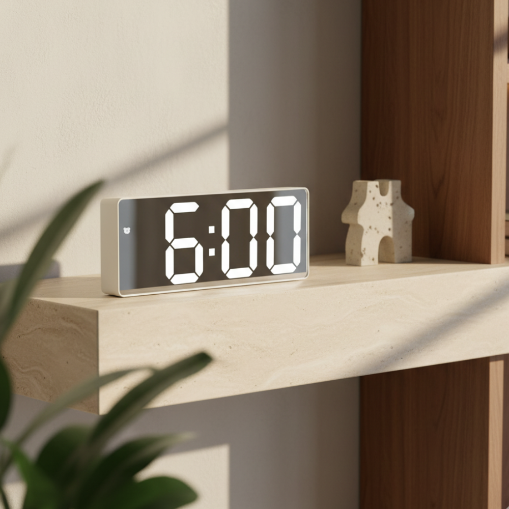 Digital LED Alarm Clock