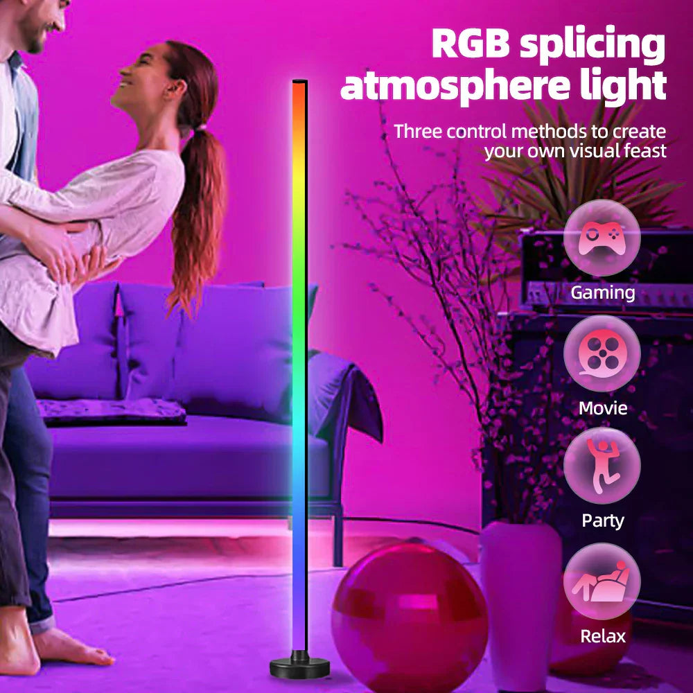 Dimmable Remote Control Smart Floor Lamp