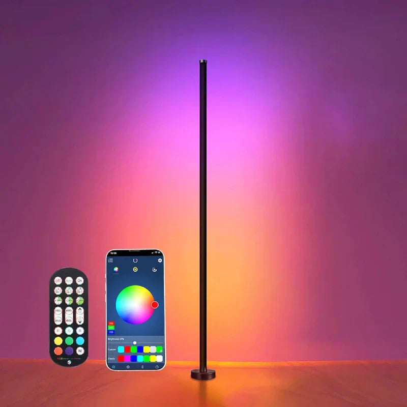 Dimmable Remote Control Smart Floor Lamp