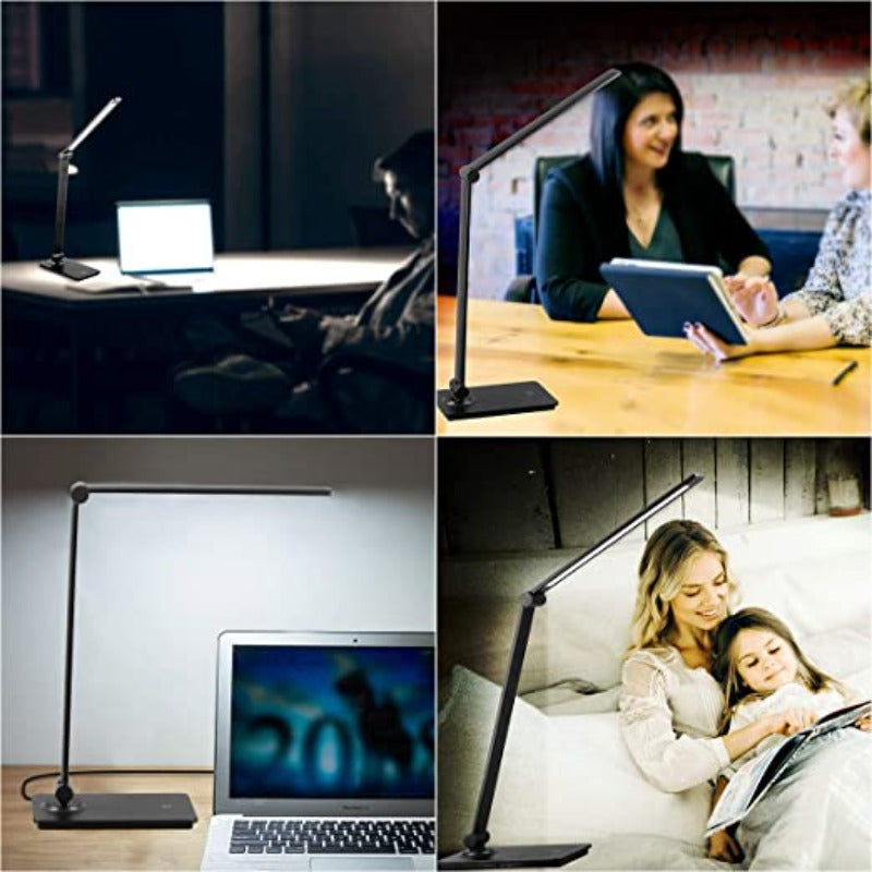 Dimmable Touch Control Flexible Arm Desk Lamp