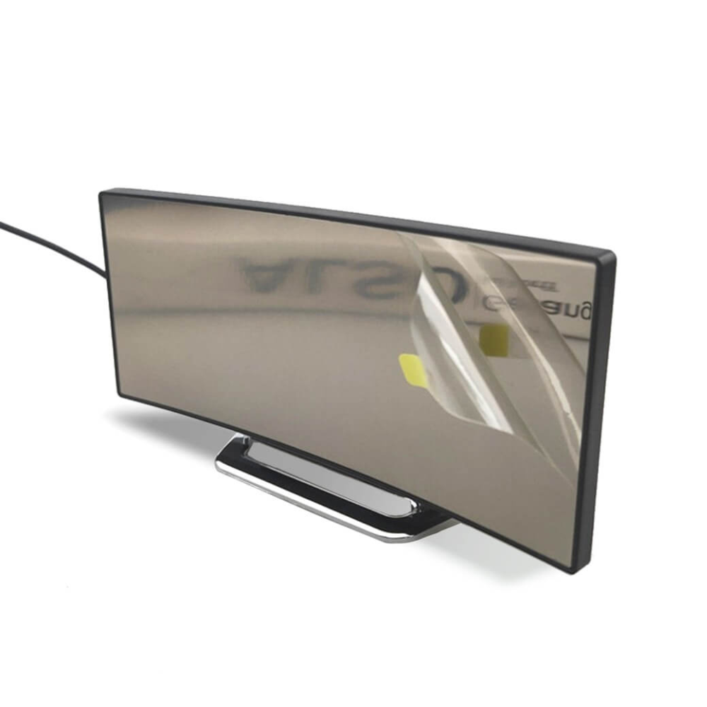 Curved LED Digital Alarm Clock