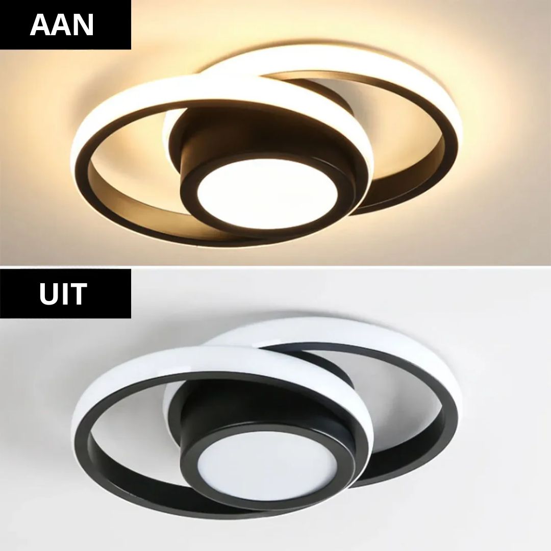 Double Ring LED Ceiling Lamp