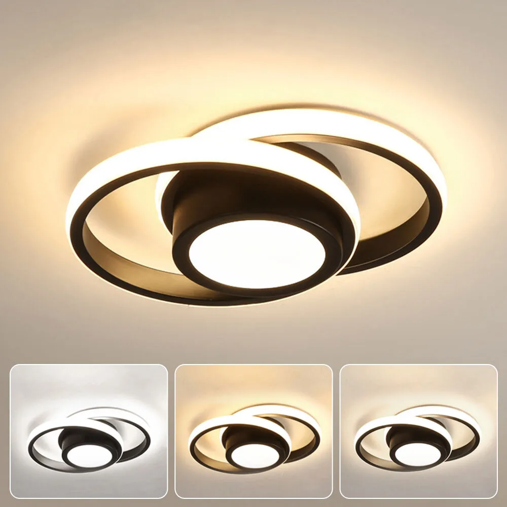 Double Ring LED Ceiling Lamp