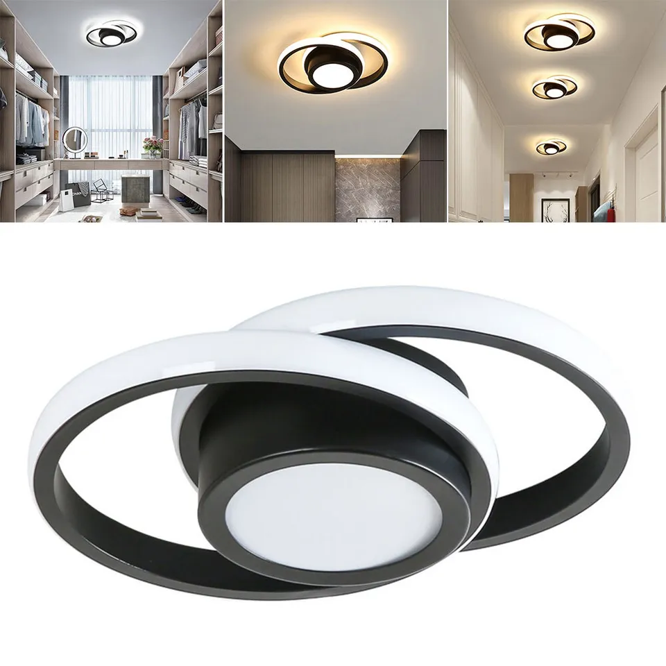 Double Ring LED Ceiling Lamp