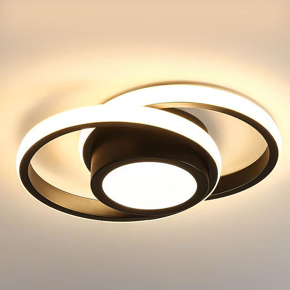 Double Ring LED Ceiling Lamp