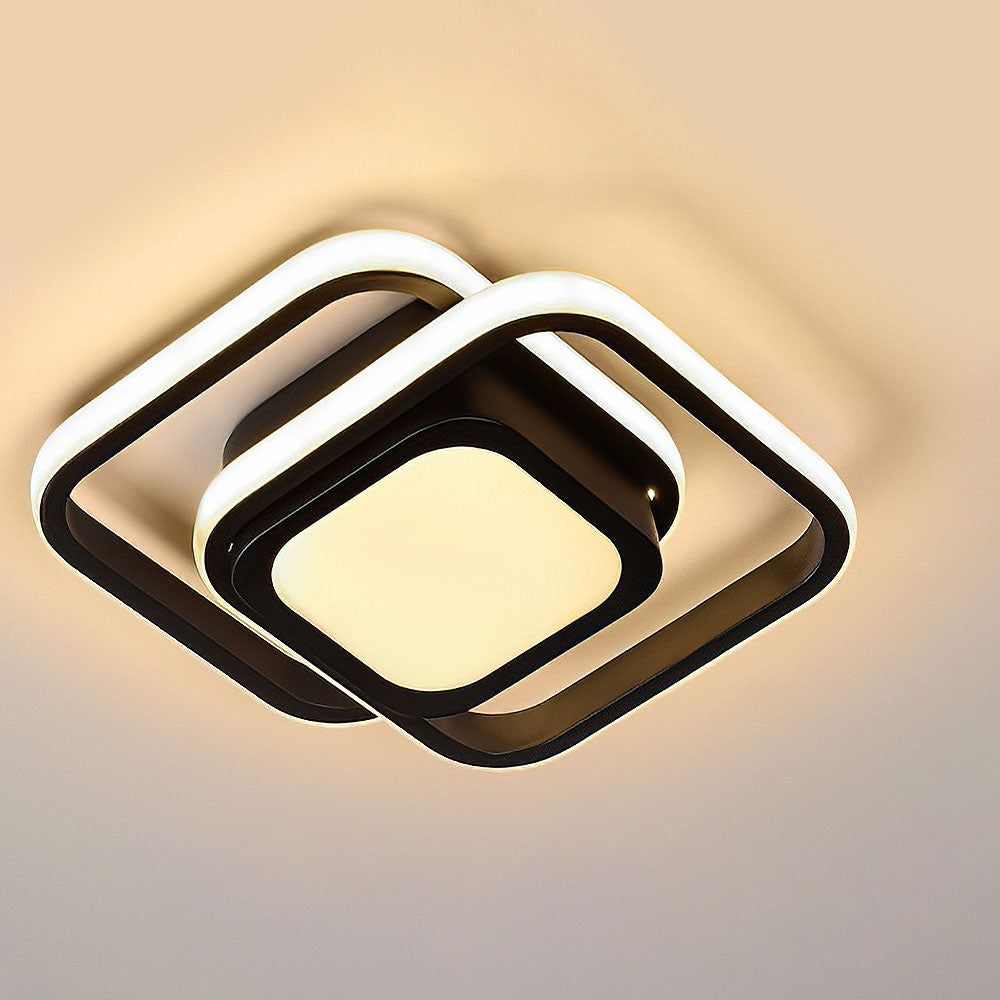 Double Ring LED Ceiling Lamp