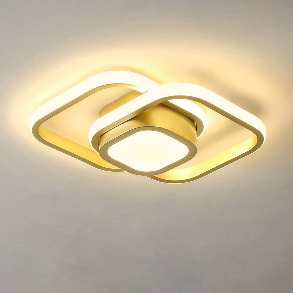 Double Ring LED Ceiling Lamp