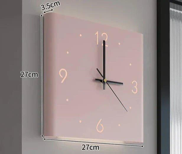 Double-Sided Wall Clock for Modern Home Decor