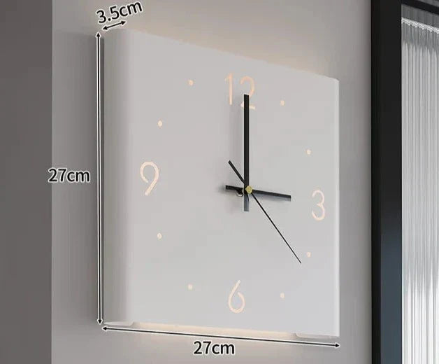 Double-Sided Wall Clock for Modern Home Decor