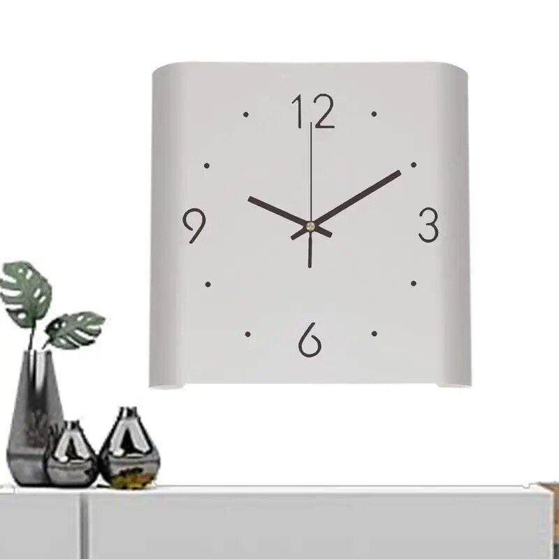 Double-Sided Wall Clock for Modern Home Decor