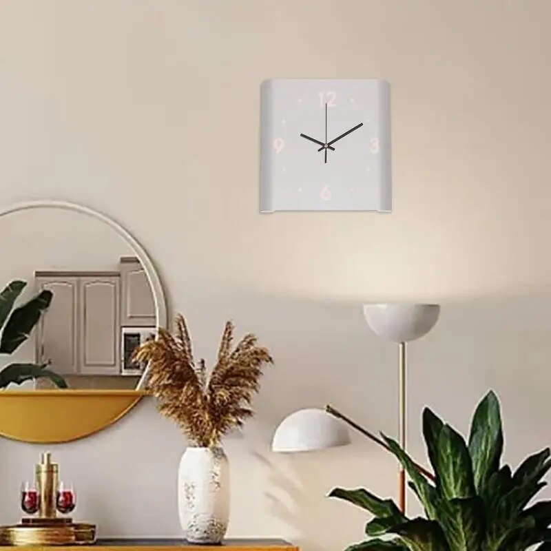 Double-Sided Wall Clock for Modern Home Decor