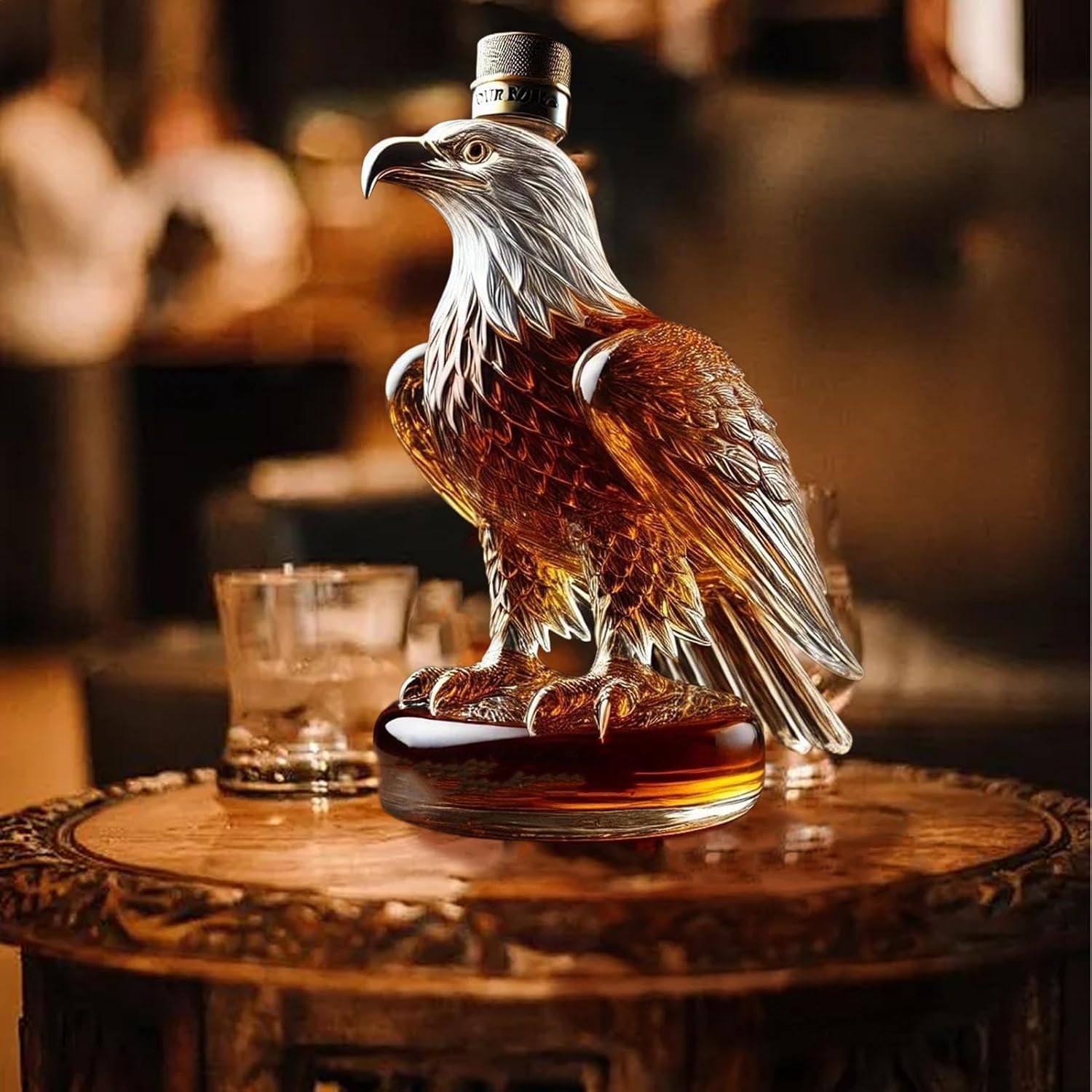 Eagle-Shaped Whisky Decanter