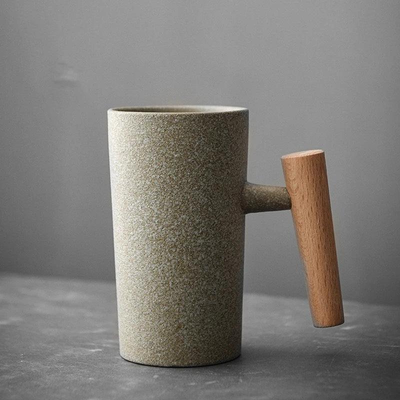 Eco-Friendly Ceramic Coffee Mugs Collection, Porcelain Cups, 220 ml Capacity for Sustainable Drinkware