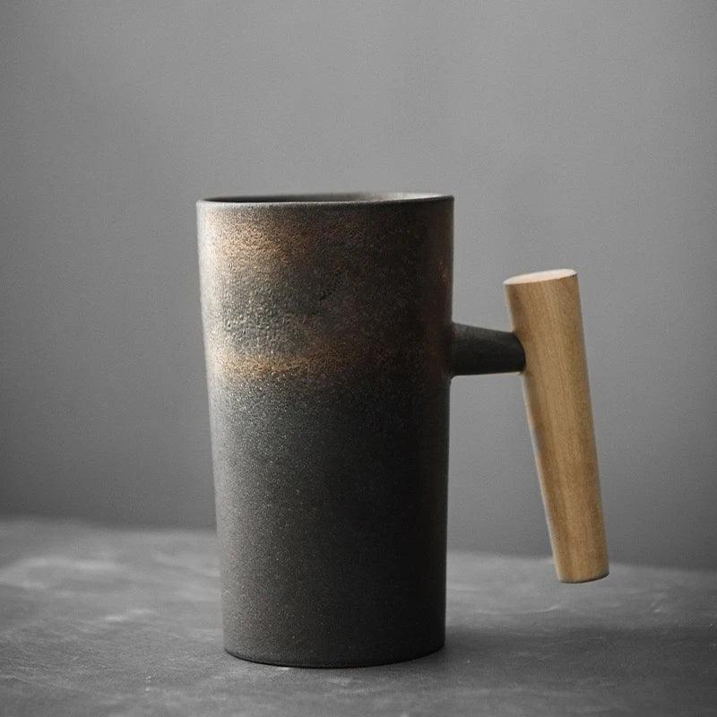 Eco-Friendly Ceramic Coffee Mugs Collection, Porcelain Cups, 220 ml Capacity for Sustainable Drinkware