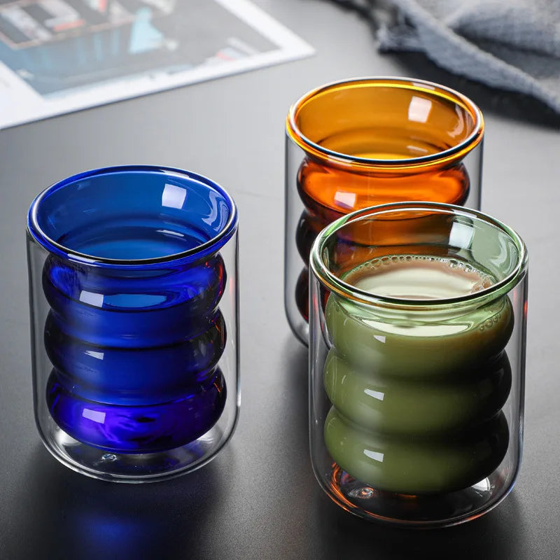 Eco-Friendly Glass Food Storage Container, 300ml Capacity - Heat and Cold Resistant, 7.5x9.5cm Glass Tupperware