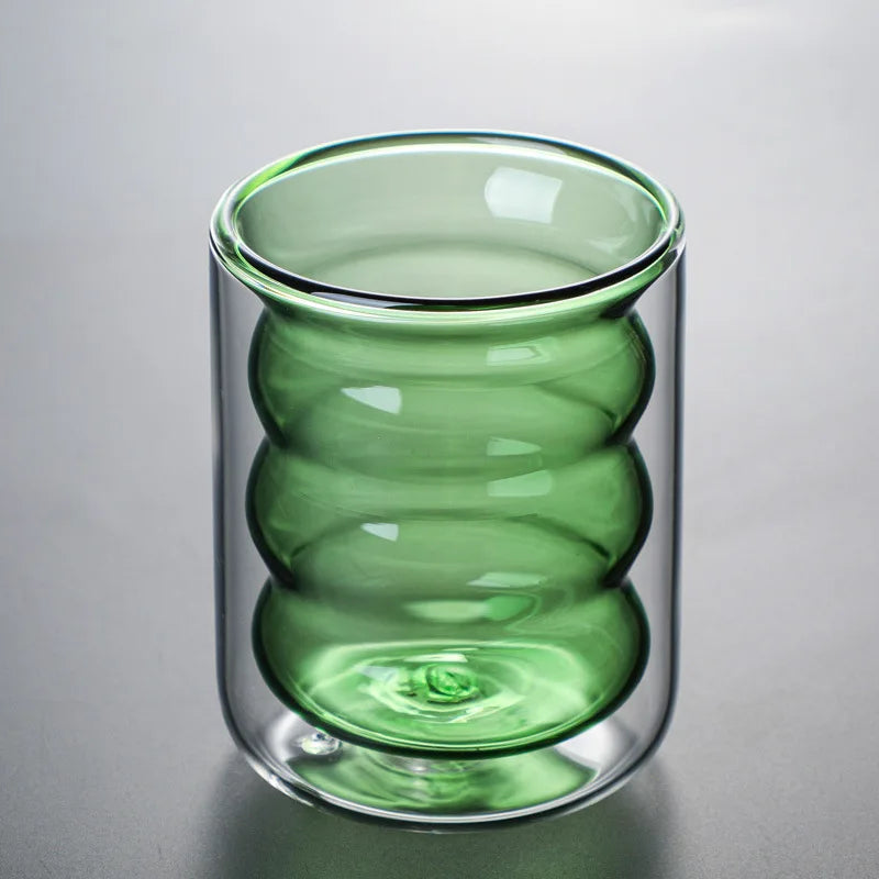 Eco-Friendly Glass Food Storage Container, 300ml Capacity - Heat and Cold Resistant, 7.5x9.5cm Glass Tupperware