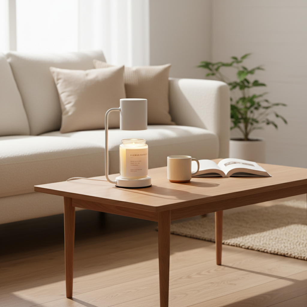 Electric Candle Warmer Table Lamp