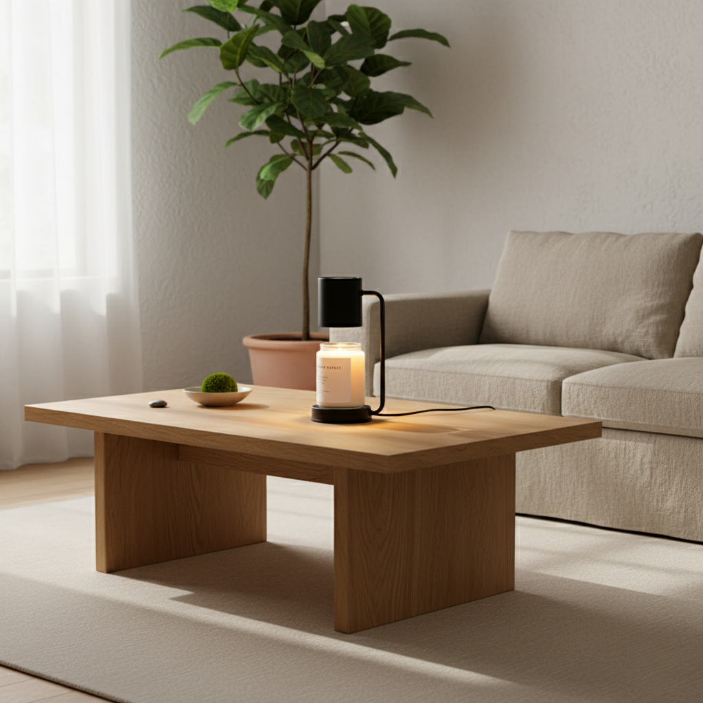 Electric Candle Warmer Table Lamp